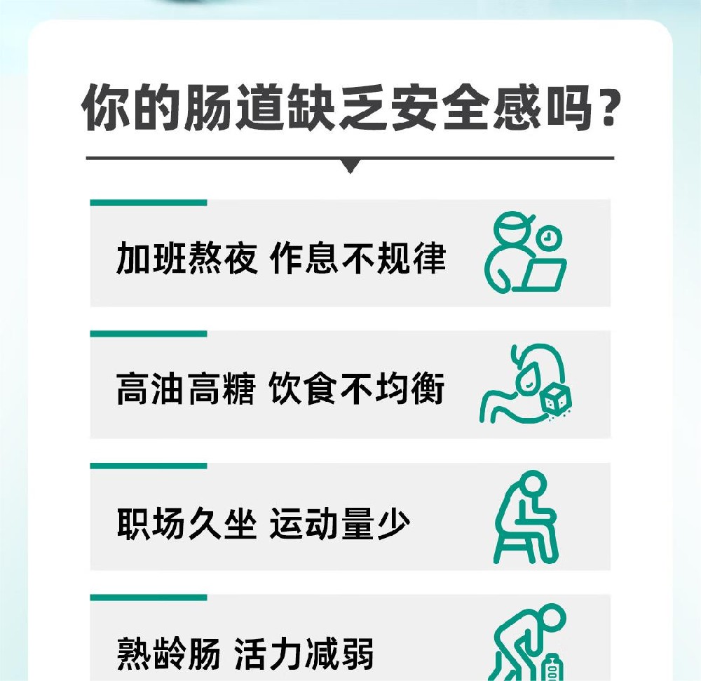 益生菌成人肠胃4000亿活菌调理小绿菌畅肠道虚弱肠胃益生元益生菌粉